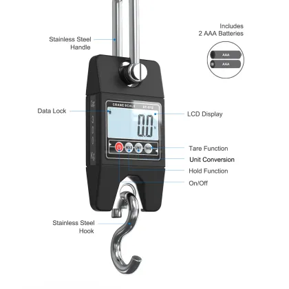 SF-912 300kg electronic weight scale hanging crane scale