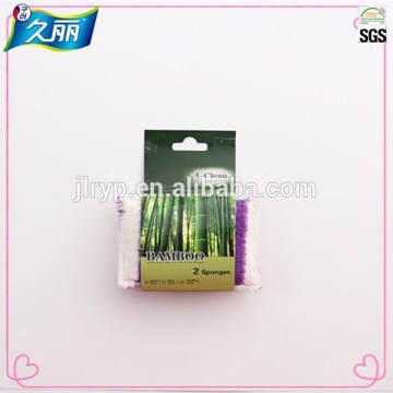 Wholesale bamboo fiber cleaning sponge