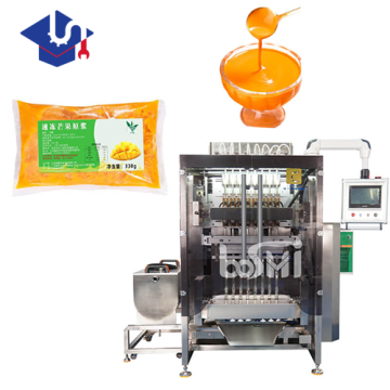Automatic Multi-Lane Sachet Fruit Pulp Packing Machine