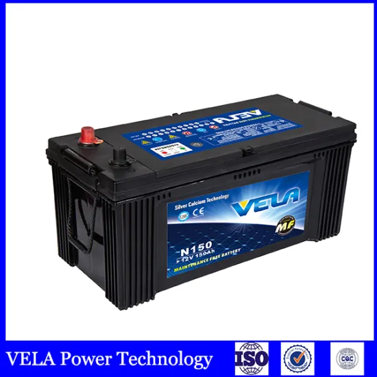 High capacity 12V 150ah 154G51R maintenance free 12V 150ah car battery China factory price