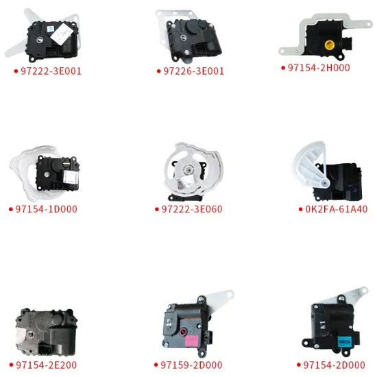 Electric Heater Blend Door Actuator for Hyundai and Kia HVAC Systems
