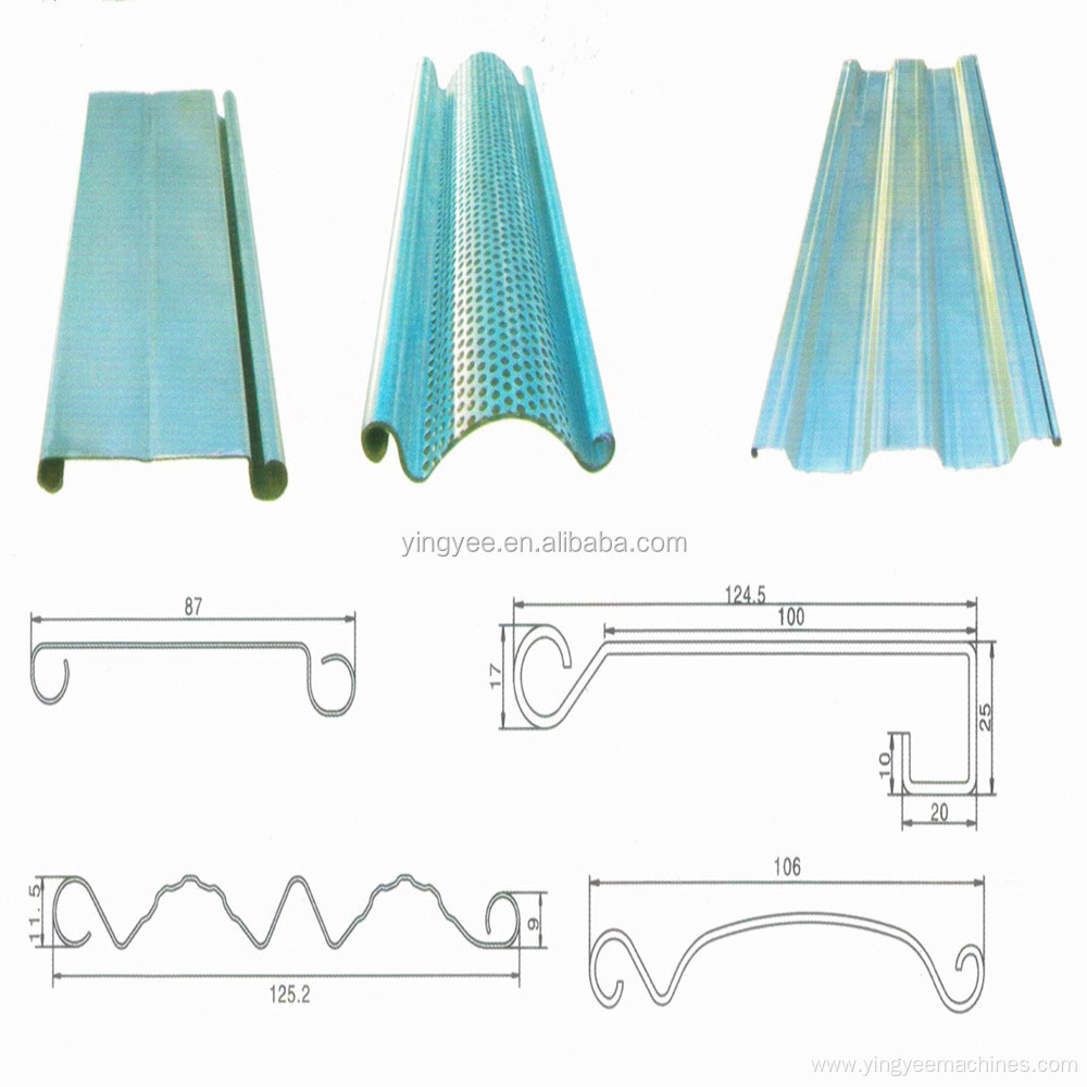 cold rolling metal roller shutter door forming machine