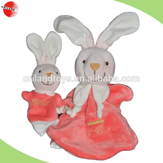Soft rabbit Bunny baby doudou toy for baby & animal doudou toy