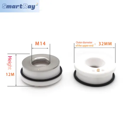 SmartRay Precitec Raytools WSX Fiber Laser Cutting Machine with Laser Ceramic Ring