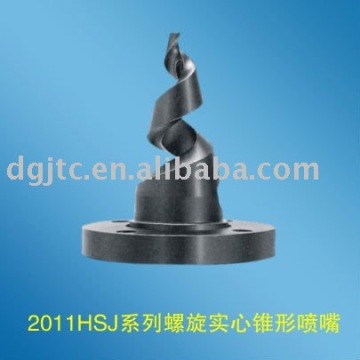 spiral full cone fire water curtain nozzle