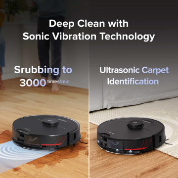 strong suction floor mop intelligent robot vacuum cleaner