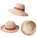 Chapeaux de soleil pour femmes chapeau de paille souple