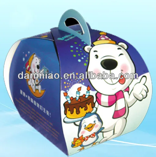 Custom design cupcake cake boxes wholesales