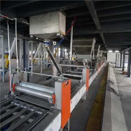International Standard Glass Magnesium Board MGO Cement Board Production Line