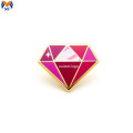 การออกแบบที่กำหนดเองตรา Diamond Decoration Lapel Pin Badge