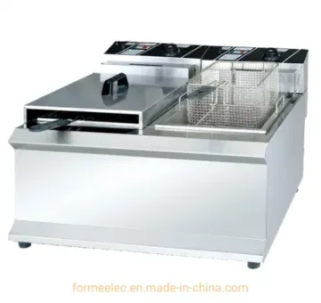 Counter Top Electric Fryer 1-Tank 1-Basket 4.5kw 12.5L Electric Fryer
