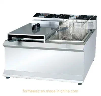 Counter Top Electric Fryer 1-Tank 1-Basket 4.5kw 12.5L Electric Fryer