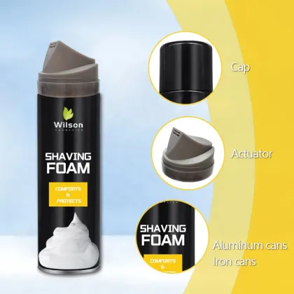 Wholesale Custom Printed Logo Shaving Cream for Men and Women