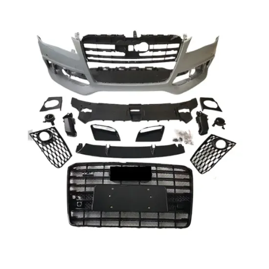 2011-2018 Audi A8/S8 to RS8 Car Body Kit with W12 Grille and Front Bumper