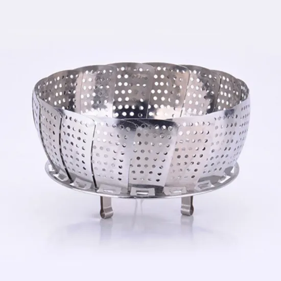 Food Grade Stainless Steel Steamer Basket Vegetable Basket