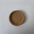 10 cm Cork Saucer Eco-vingjarnlegur splundraður