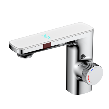 Smart Infrared Sensor Bathroom Faucet with Temperature Display