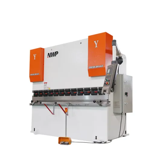 High-Power 200 Ton NC Press Brake with E21 Controller for NWP Brand Hydraulic Mild Steel Plate Bending