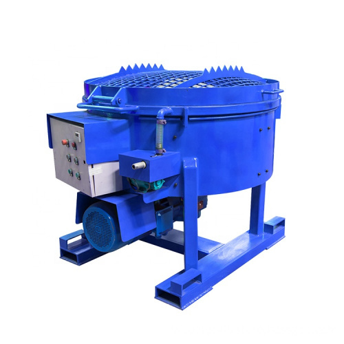 Electric Motor-Driven 500kg Castable Pan Refractory Mixer: Manufacturer and Mixing Capacity Solutions