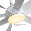 Nuevo diseño nórdico simple moderno ventilador de techo luz