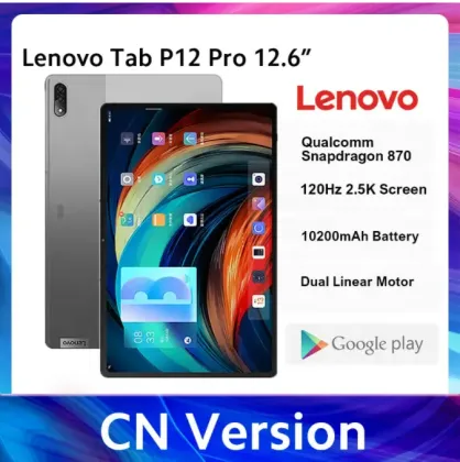 Lenovo Tab P12 Pro Xiaoxin Pad Pro 12.6 Tablet 2.5K AMOLED 120Hz Snapdragon 870 8GB+256GB