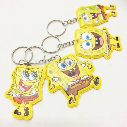 Cartoon keychain , custom keychain , promotional pvc keychain