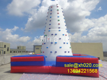 Adult and Children Outdoor Air Rock Mountain Inflatable Climbing Walls