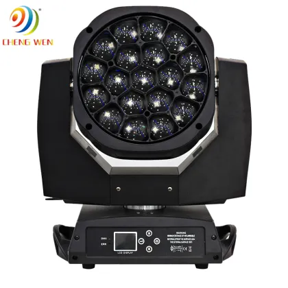 19x15w Big Bee Eye Wash Light With Zoom
