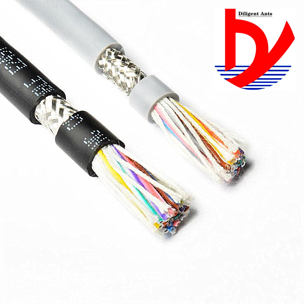 20AWG 2/3/4/5 core Towline shielded cable 5m PVC flexible wire TRVVP resistance to bending corrosion resistant copper wire