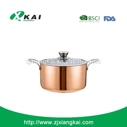 three layers copper pot