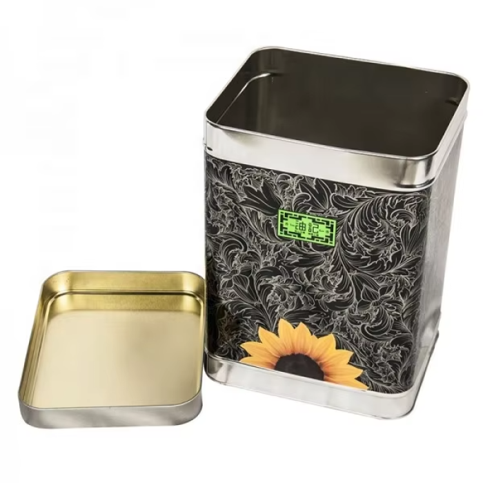 DADI Customized Printing Rectangular Tea Tin Box