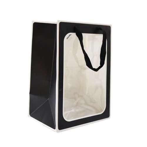 Custom Printing Stand Up Ziplock Clear Window Bag