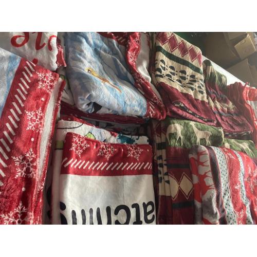 Warm Christmas Raschel Fleece Thick Blanket Soft Warm Christmas Fuzzy Raschel Fleece Thick Blanket Supplier