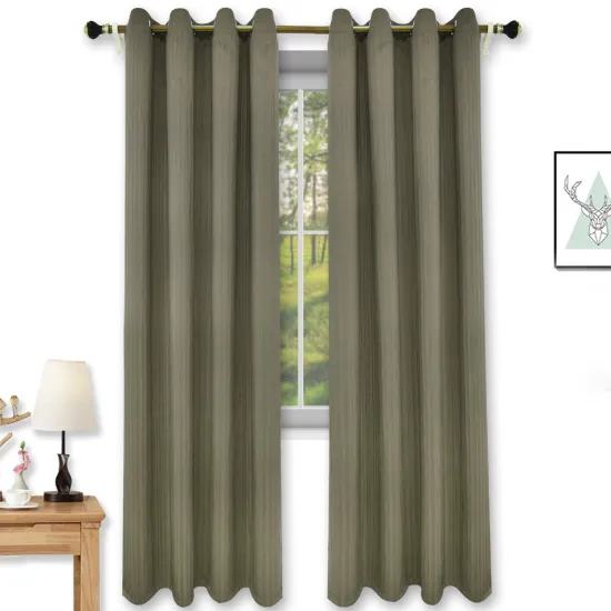 Customizable European Solid Crinkly Curtains: Perfect for Living Rooms and Bedrooms - Blackout Option Available