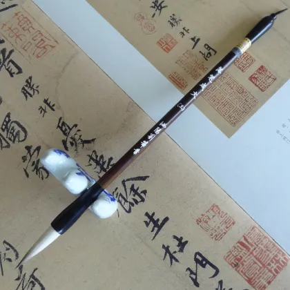 High quality RUYANGLIU writing brush medium regular script multiple hairs calligraphy brush