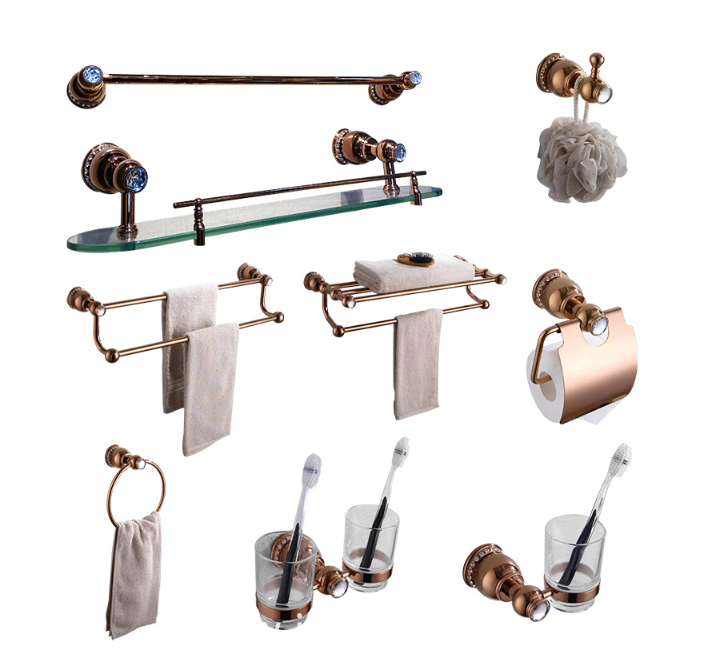 Bath hardware notes, from experience