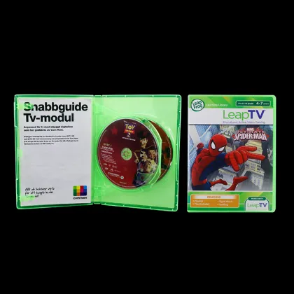 SUNSHING XBOX Green Video Game Box Pkastic Double discs XBOX 360 Game Case With 1 traY