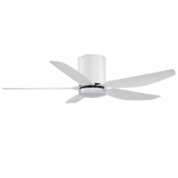 Low profile ceiling fan indoor use