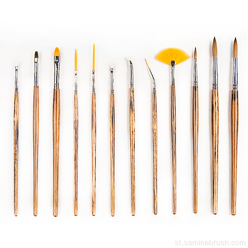 Pakesh ea Lehong ea Nail Brush Pack