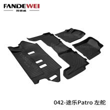 rubber car mats for NISSAN PATROL