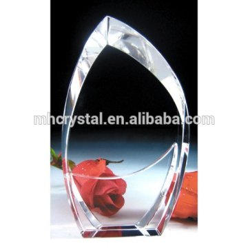 2014 Newest new style crystal blank trophy- -NO.1