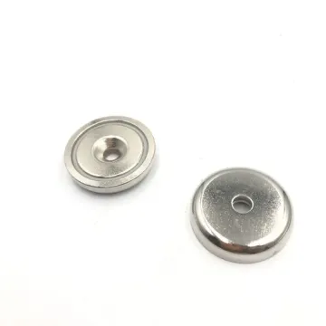Strong 42mm M8 Countersunk Permanent NdFeB Pot Magnet
