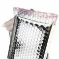 6x10 cal Silver Glamour Metallic Bubble Mailers