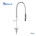 Industrial Style Stainless Steel Kitchen Faucet