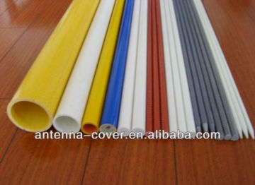 colorful fiberglass rods and tubes