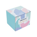 caja de papel blanco para caja de embalaje de cosméticos para el cuidado de la piel