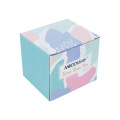 white paper box for skincare cosmetics packaging box