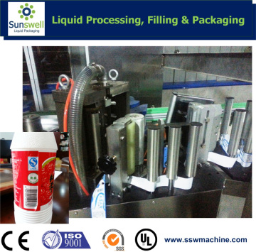 Square Bottle OPP Labeling Machine
