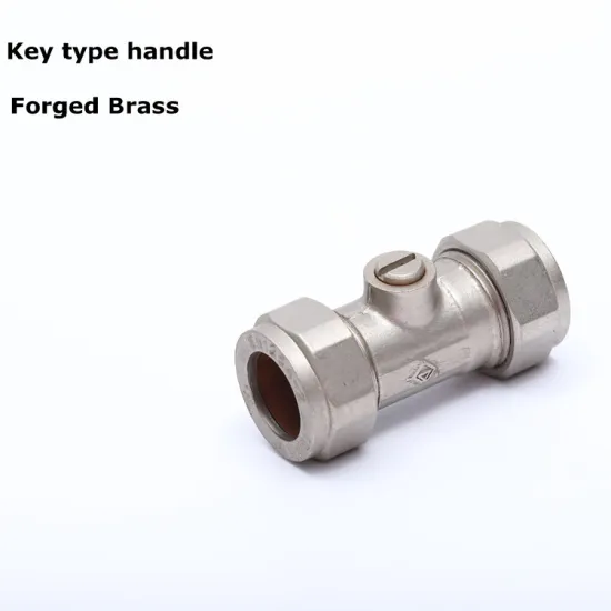 15mm 22mm Flow regulator brass isolation valve