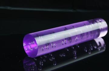 colorful acrylic bubble round rods